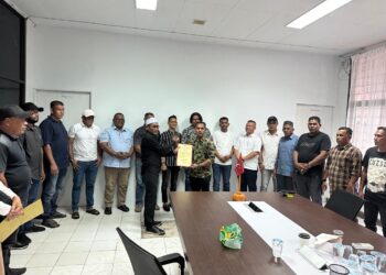 KPA Samudra Pasee Lakukan Regenerasi Kepemimpinan, Abu Len Serahkan SK Kepada Chambet