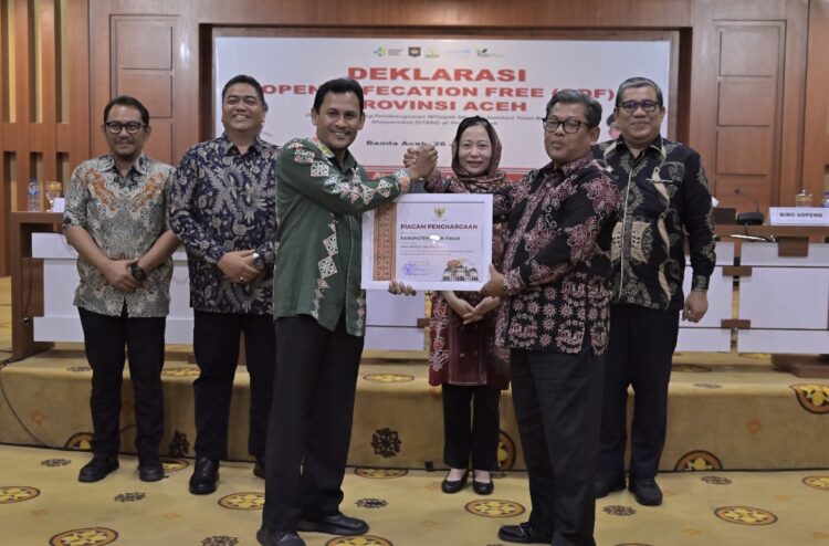 Aceh Timur Raih Penghargaan ODF dari Gubernur Aceh