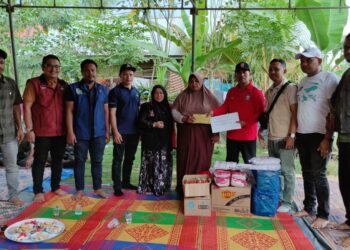 Ditengah Retreat, Bupati Al-Farlaky Peduli Korban Terkaman Buaya