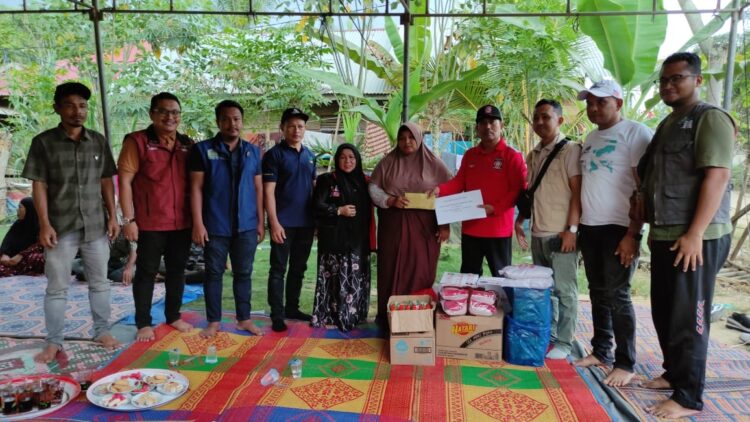 Ditengah Retreat, Bupati Al-Farlaky Peduli Korban Terkaman Buaya