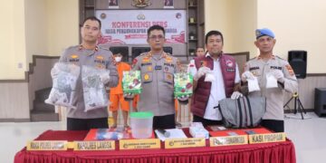 Polres langsa Berhasil Ungkap 2 Kasus Besar Narkotika, 3 Tersangka Diamankan