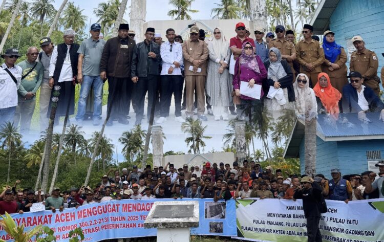 Turun ke Aceh Singkil, DPR dan DPD RI Dapil Aceh Dukung Penegasan Kepemilikan 4 Pulau