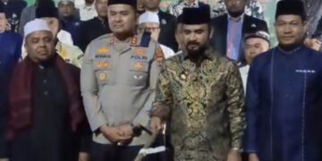 Semarakkan Hari Besar Islam, Bupati Al-Farlaky Pimpin Takbir Keliling Idul Adha di Aceh Timur