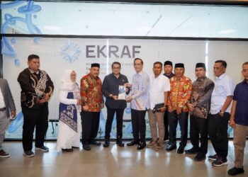 Kungker ke Menparekraf, Komisi VII DPRA Bahas Pengembangan Ekonomi Santri