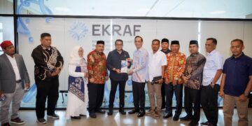 Kungker ke Menparekraf, Komisi VII DPRA Bahas Pengembangan Ekonomi Santri