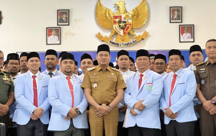 Wabup Aceh Timur Hadiri Pelantikan Pengurus BKPRMI dan Buka Pelatihan Da’i Lingkungan