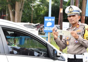 Operasi Patuh Seulawah 2025, Polres Aceh Timur Kampanyekan Keselamagan Berlalu Lintas