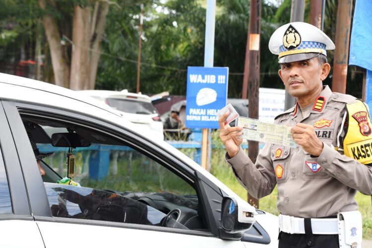 Operasi Patuh Seulawah 2025, Polres Aceh Timur Kampanyekan Keselamagan Berlalu Lintas