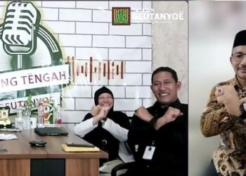 Yayasan Geutanyoe Gelar Webinar Perangi Perdagangan Orang, Haji Uma Beri Pesan Ini !