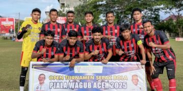 Al-Farlaky FC Menang Dramatis atas L Patra FC Lewat Adu Penalti di Piala Wagub Aceh 2025