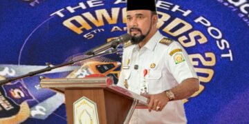 Bupati Aceh Timur Dinobatkan Sebagai Pejabat Pemerintah Inspiratif dalam The AcehPost Award 2025