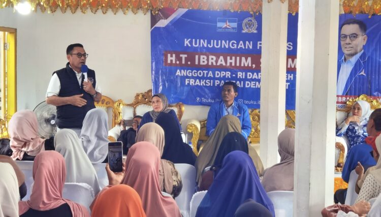 Reses HT Ibrahim di Aceh Jaya: Infrastruktur hingga Pemberdayaan Masyarakat Menjadi Fokus