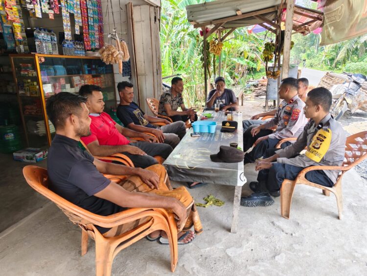 Kapolsek Paya Bakong Ajak Warga Geureughek Sinergi Jaga Keamanan