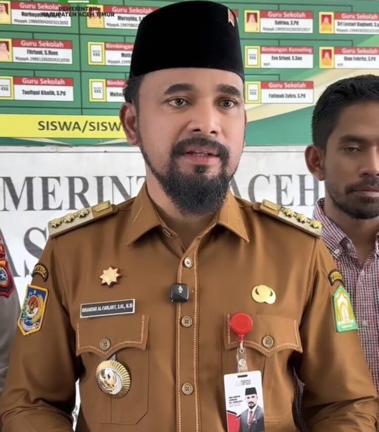 Bupati Al-Farlaky Launching Program Makan Bergizi Gratis di Peudawa