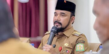 Bupati Al-Farlaky Pimpin Rakor Sengketa Lahan Masyarakat dengan PT Enamenam