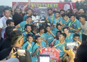 Taklukkan Peureulak Barat, Pante Bidari  Juarai Piala Bupati Aceh Timur Cup I 2025