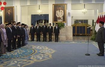 Presiden Prabowo Lantik Pejabat Tinggi, Termasuk Dubes RI untuk AS dan Jerman