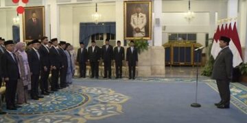 Presiden Prabowo Lantik Pejabat Tinggi, Termasuk Dubes RI untuk AS dan Jerman