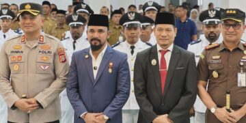 Bupati Aceh Timur Lantik 38 Keuchik Terpilih Periode 2025-2031, Ini Pesannya