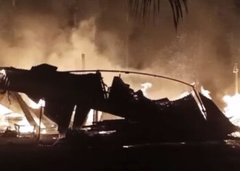 Rumah Kayu di Aceh Timur Ludes Terbakar, Kerugian Ditaksir Puluhan Juta