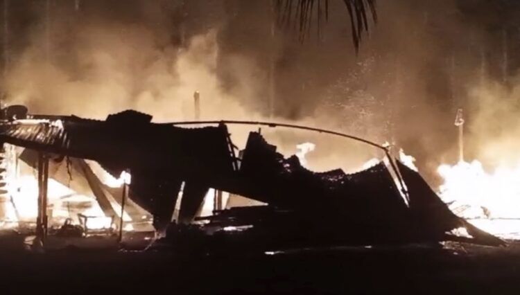 Rumah Kayu di Aceh Timur Ludes Terbakar, Kerugian Ditaksir Puluhan Juta