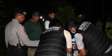 Polisi Olah TKP Temuan Mayat Pembunuhan di Aceh Timur, Korban Warga Idi Tunong