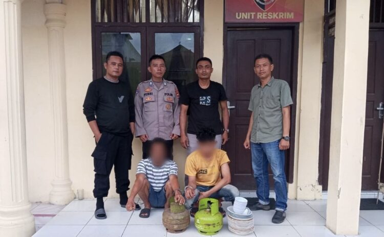 Polisi Tangkap Dua Pelaku Spesialis Pembongkar Rumah dan Toko di Langsa