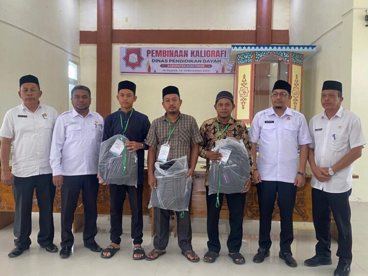 Tingkatkan SDM Santri, Pemkab Aceh Timur Gelar Pembinaan Kaligrafi 