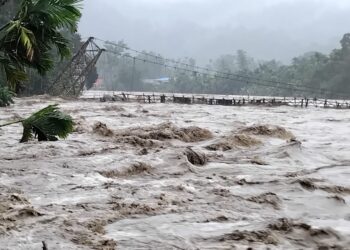 Banjir Bandang Hantam Serbajadi Lokop, 6 Desa Terendam, Jembatan Hanyut