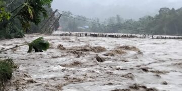Banjir Bandang Hantam Serbajadi Lokop, 6 Desa Terendam, Jembatan Hanyut