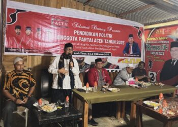 Pang Ucok Gelar Dikpol Akar Rumput, Perkuat Ideologi Ke-Acehan dan Bangun Aceh
