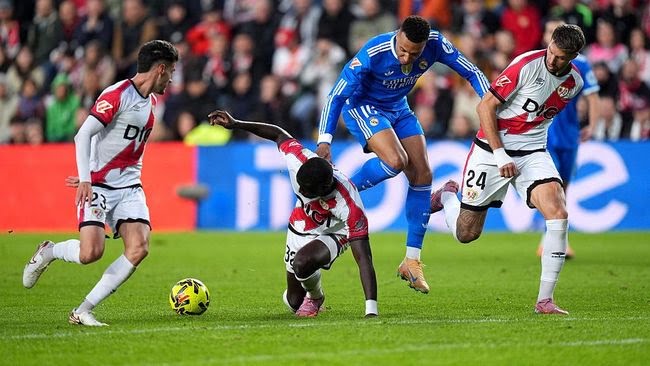 Real Madrid Gagal Menembus Pertahanan Rayo Vallecano, Skor 0-0