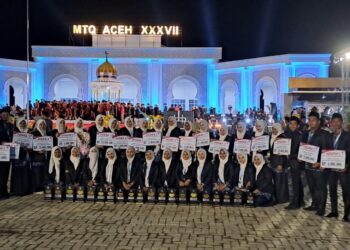 Aceh Timur Raih Peringkat Enam pada MTQ Aceh ke-37 di Pidie Jaya