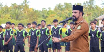 Bupati Al-Farlaky Buka Piala Bupati Aceh Timur Cup 2025