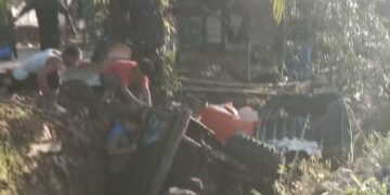 Mobil Pengantar Bantuan Banjir Terbalik di Aceh Timur, 2 Meninggal 5 Luka-luka