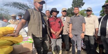 Bupati Al-Farlaky Kembali Salurkan Bantuan ke Kecamatan Pante Bidari