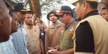 Kapala BNPB Tinjau Aceh Timur, Bupati Al- Farlaky: Jangan Tinggalkan Kami Sendiri