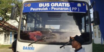 DAMRI Operasikan Angkutan Perintis Gratis di Aceh Timur Pasca Bencana