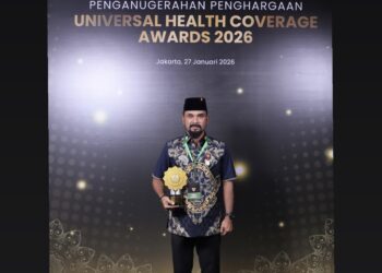 Aceh Timur Raih Penghargaan UHC Madya 2026, Al-Farlaky: Hasil Kerja Keras Kita Semua
