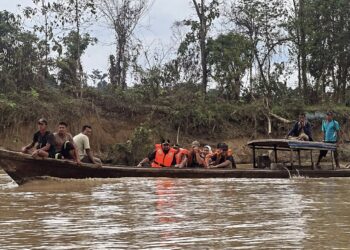 Tempuh 2 Jam Jalur Sungai, Al-Farlaky Pastikan Pemulihan Infrastruktur dan Fasilitas Umum di Pendalaman Aceh Timur