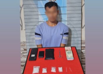 Polres Langsa Kembali Tangkap Residivis Sabu, Barang Bukti Turut Diamankan