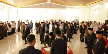 Bupati Aceh Barat Lakukan Penyegaran, 13 Pejabat Eselon II Dilantik