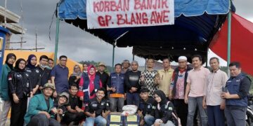 Fakultas Ekonomi UNMUHA Aceh Salurkan Bantuan untuk Korban Banjir Pidie Jaya