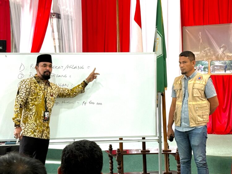 Pimpin Rapat Validasi Data Pembangunan Huntara, Al-Farlaky Dorong Percepatan Jelang Ramadhan