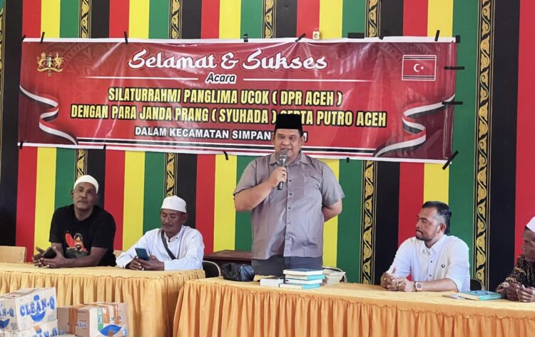 Pang Ucok Santuni Keluarga Pejuang, Tekankan Persatuan Janda Prang dan Putro Aceh