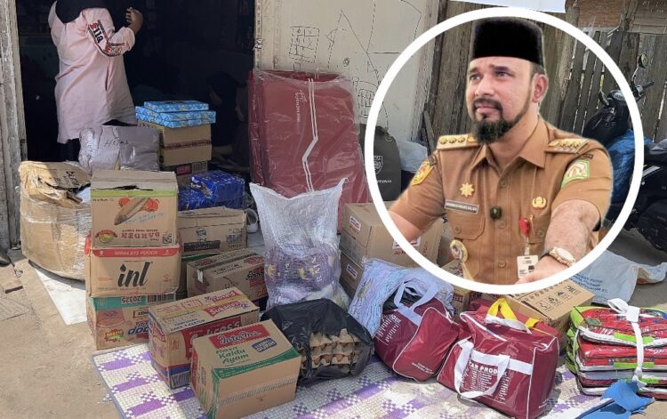 Bupati Aceh Timur Salurkan Bantuan Masa Panik untuk Korban Kebakaran di Birem Bayeun