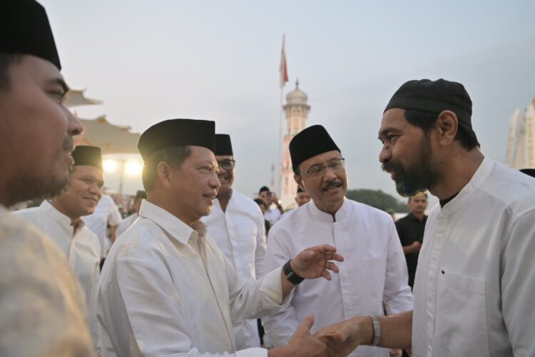 Mendagri dan Mensos Hadiri Bukber Pemprov Aceh di Masjid Raya Baiturrahman