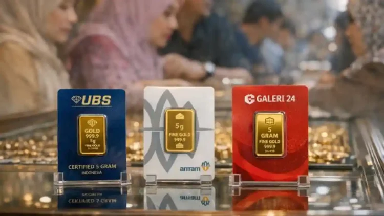 Harga Emas Batangan di Pegadaian Stagnan, UBS dan Galeri24 Tak Berubah