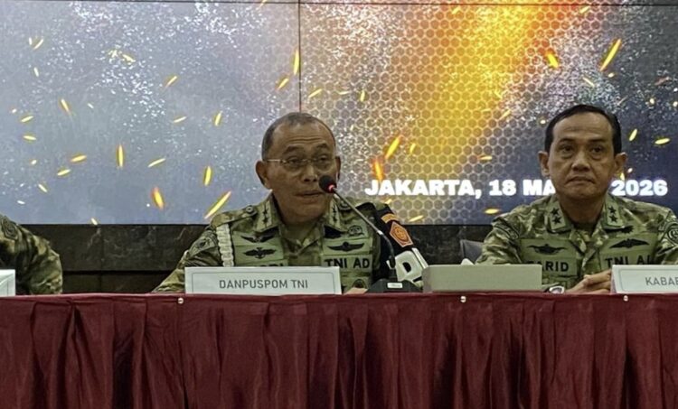 Empat Anggota Bais TNI Jadi Tersangka Penyiraman Air Keras terhadap Andrie Yunus