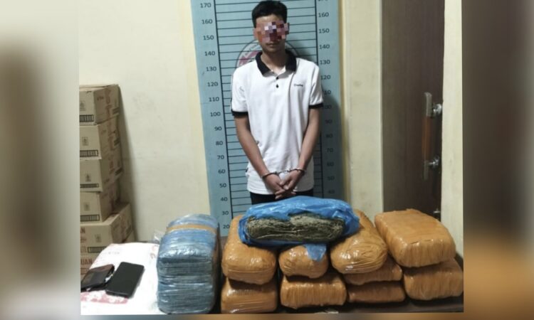 Polres Aceh Tenggara Gagalkan Peredaran 17,8 Kg Ganja, Satu Tersangka Ditangkap